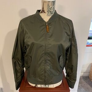 Sanctuary Satin Bomber Jacket - Small